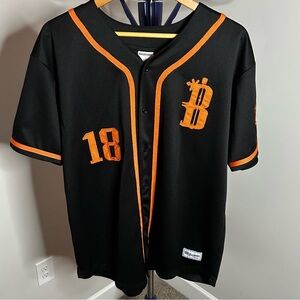 Bassnectar Black and Orange Jersey
